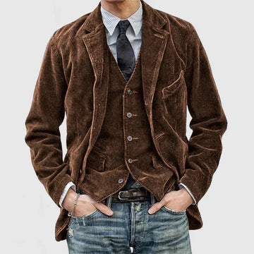Boromir - Veste en velours côtelé pour hommes