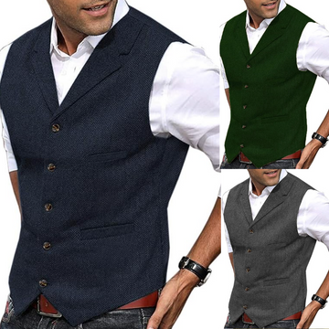 Murray - Le gilet traditionnel élégant pour hommes