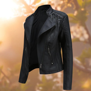 Lara – Veste en cuir classique