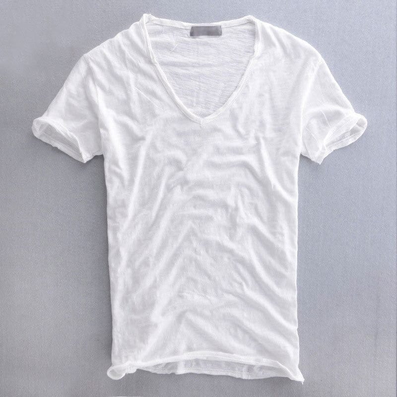 Orenda - T-shirt en coton formel pour occasions élégantes