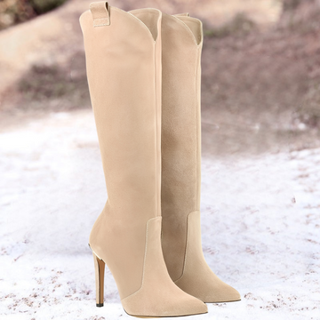 Mylène – Bottes en cuir chics