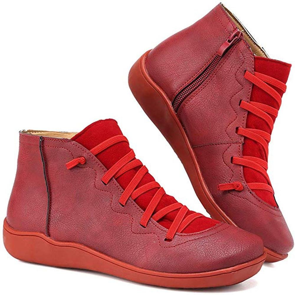 Afra – Bottines à lacets vintage