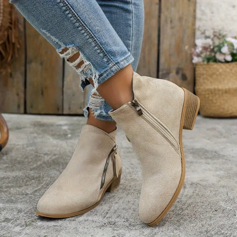 Klara – Bottes à Zip