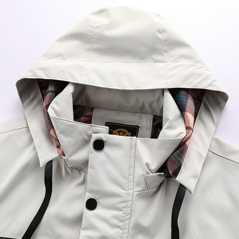Luke – Veste Imperméable en Titane