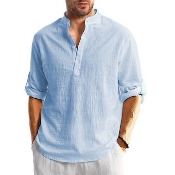 Russell - Chemise décontractée à manches longues pour hommes