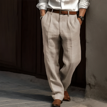 Zaiden - Pantalon rétro à jambe droite pour hommes