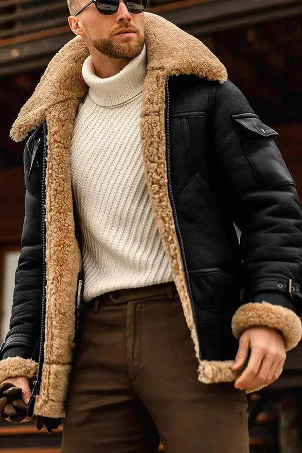 Amadeo – Veste en cuir élégante