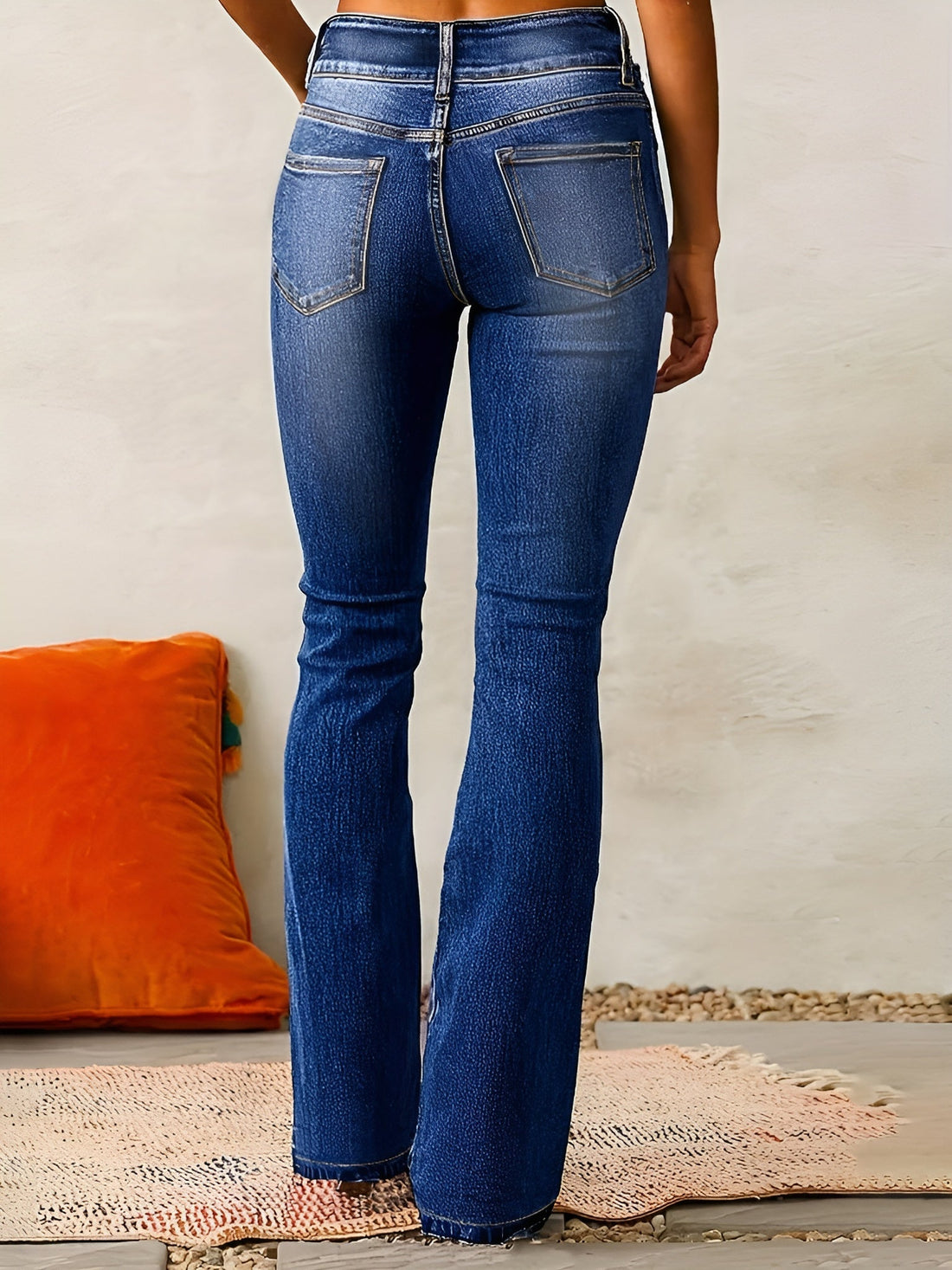 Neely - Jeans casual taille haute pour femmes