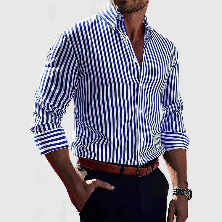 Hassan - Classique Chemise Rayée