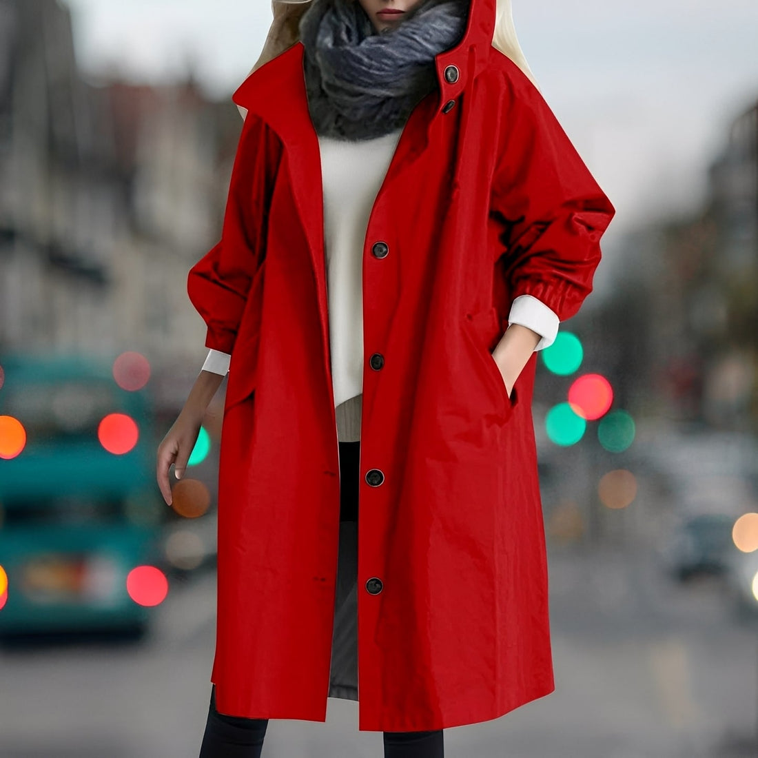 Shavonne - Élégant imperméable trench pour femmes