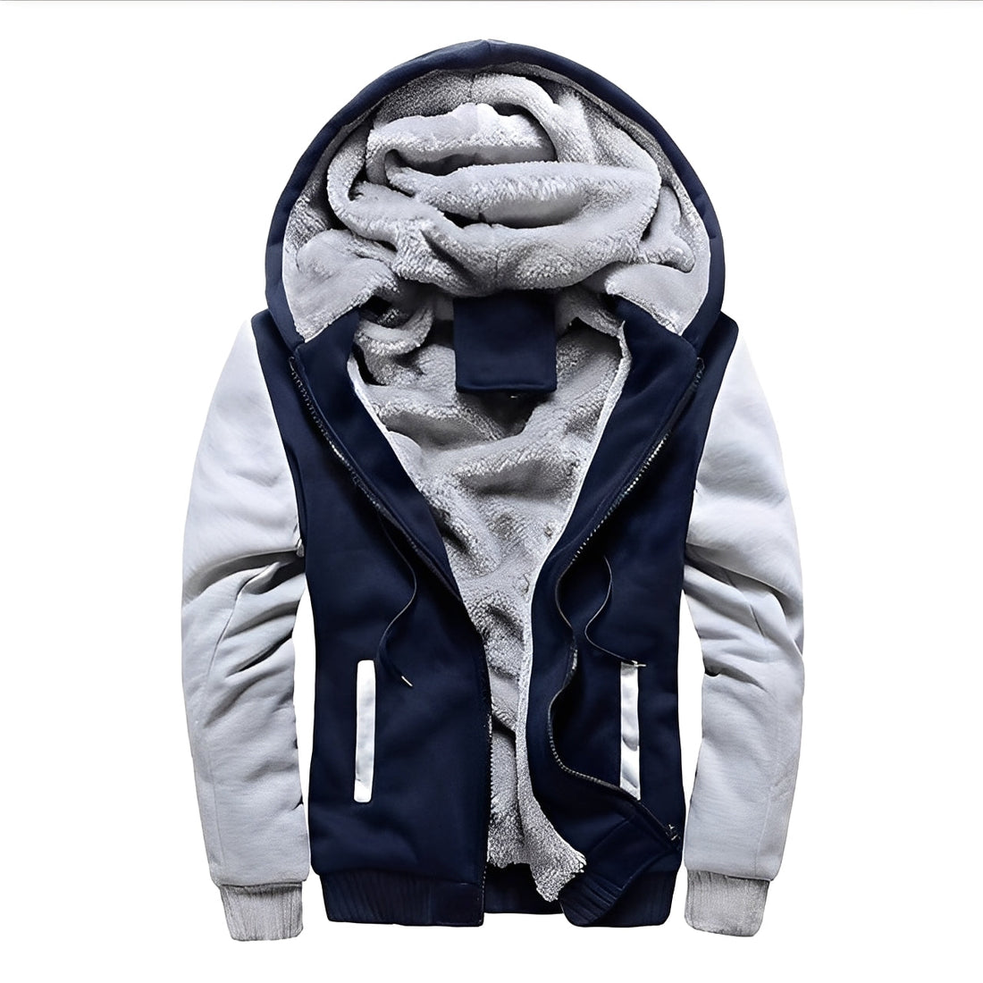 Orrell - Veste à capuche doublée polaire pour hommes