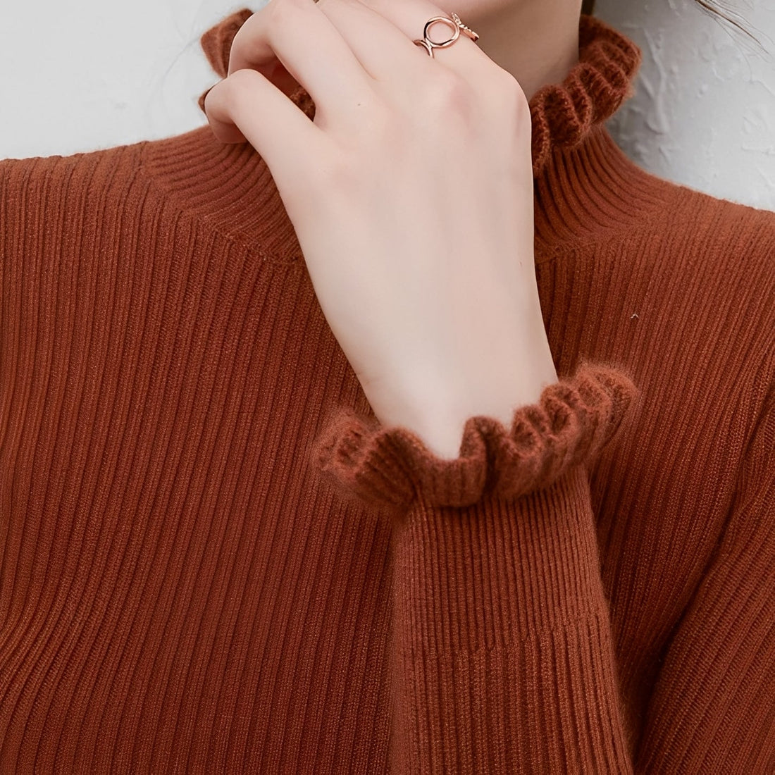 Keitha - Pull en cachemire ajusté pour femmes
