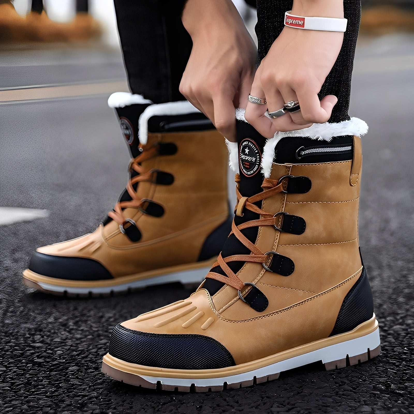 Royston - Bottes imperméables et stylées pour hommes