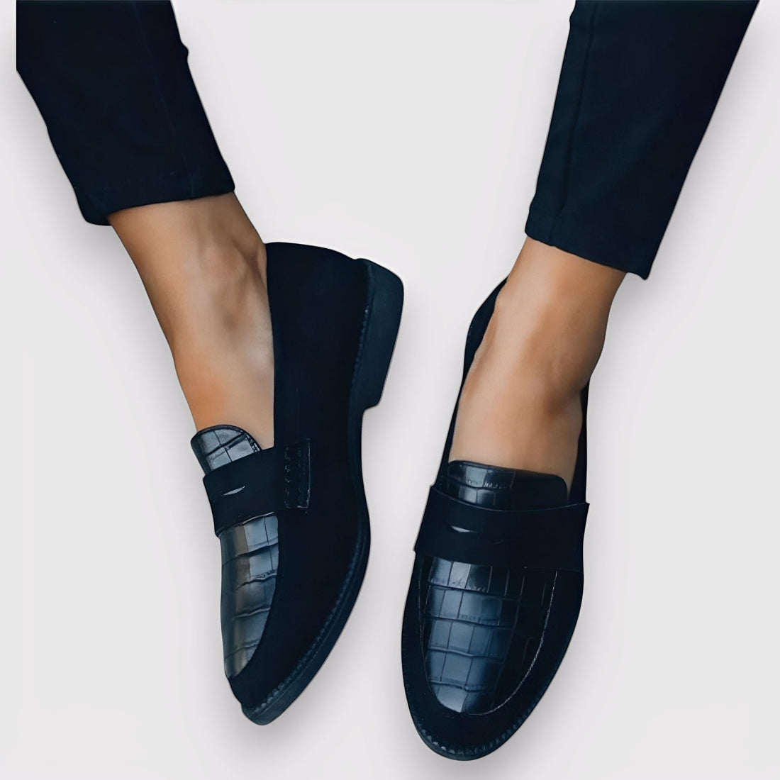 Alannah - Mocassin en cuir formel pour femmes