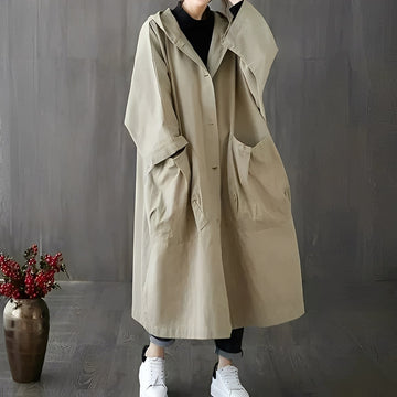 Myranda - Trench moderne avec poches pour femmes
