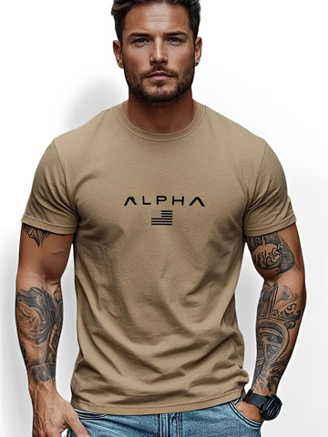 Neal - T-shirt simple à col rond pour hommes