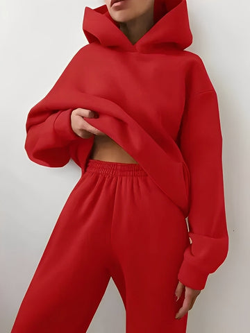 Adelia – Ensemble Hoodie Unicolore