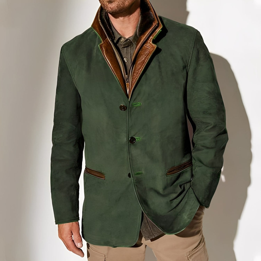 Durward - Veste classique avec poches pour hommes