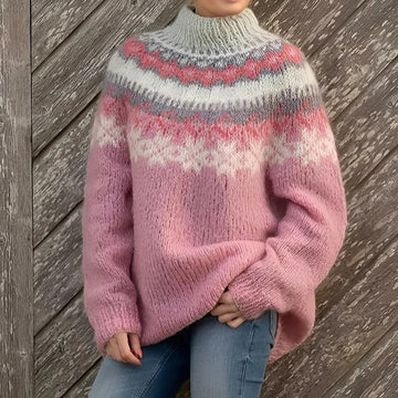 Remy - Classique pull imprimé pour femmes