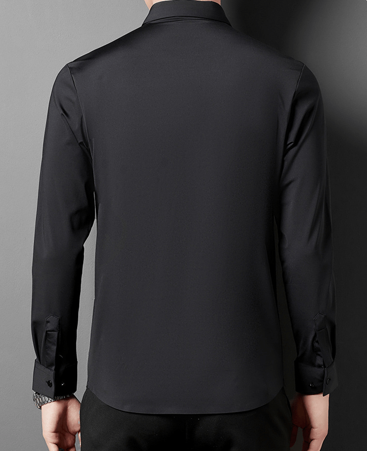 Adrian - Chemise formelle simple et extensible pour hommes