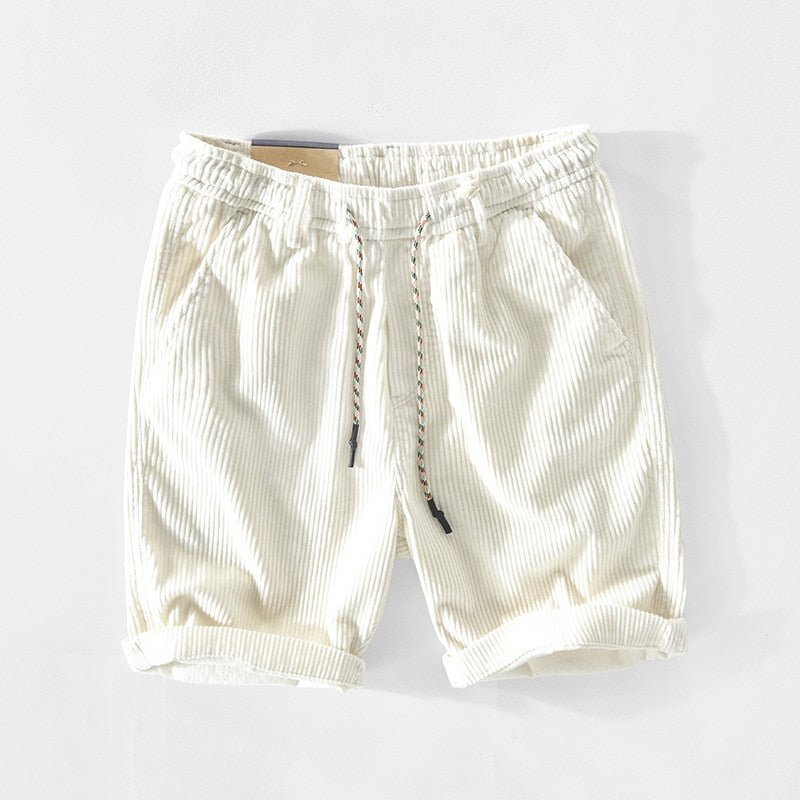 Kelvin - Shorts en cord détendus pour hommes