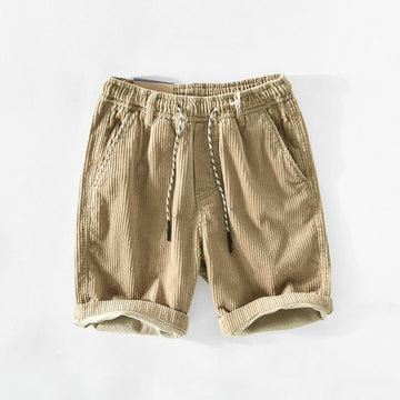 Kelvin - Shorts en cord détendus pour hommes