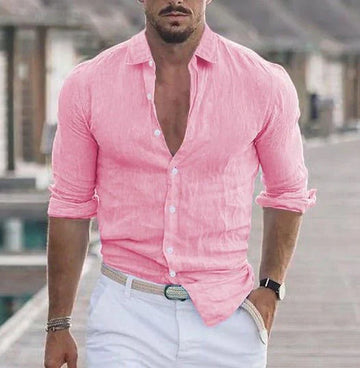Chemise en lin – Élégance estivale, sensation légère