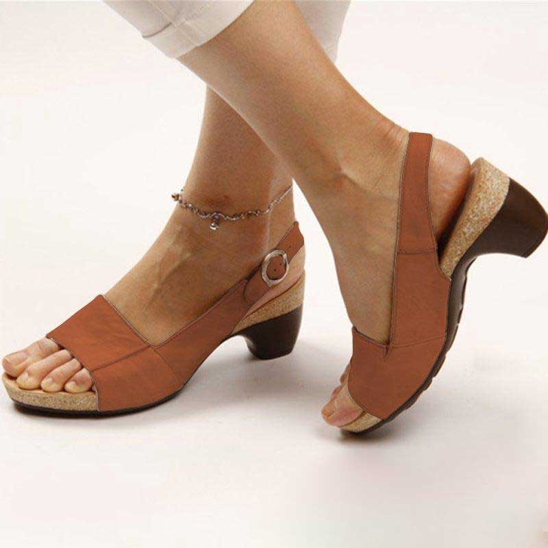 Jolene - Sandales à talons orthopédiques