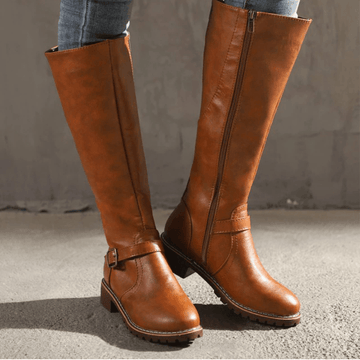 Chelsie - Bottes rétro élégantes pour femmes